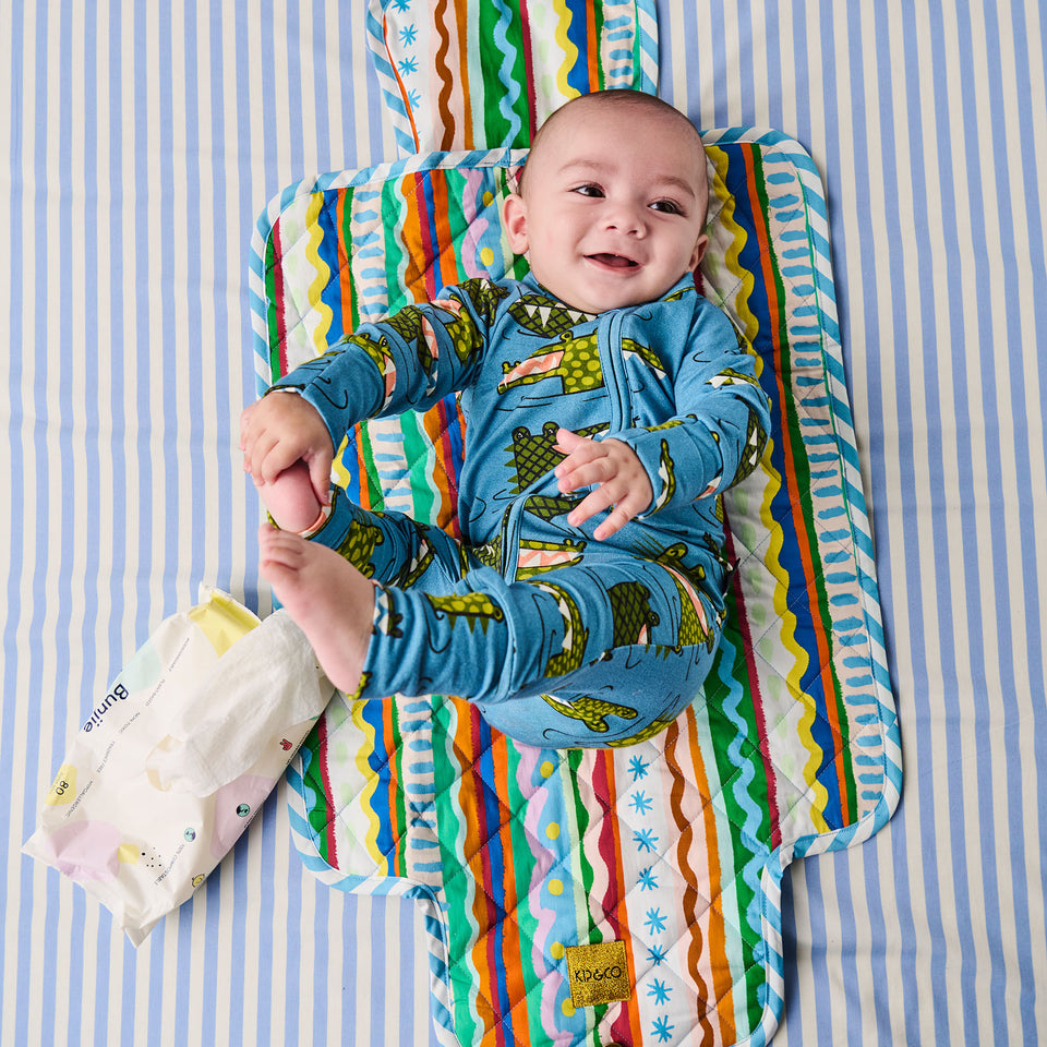 Beach Patterns Baby Change Mat