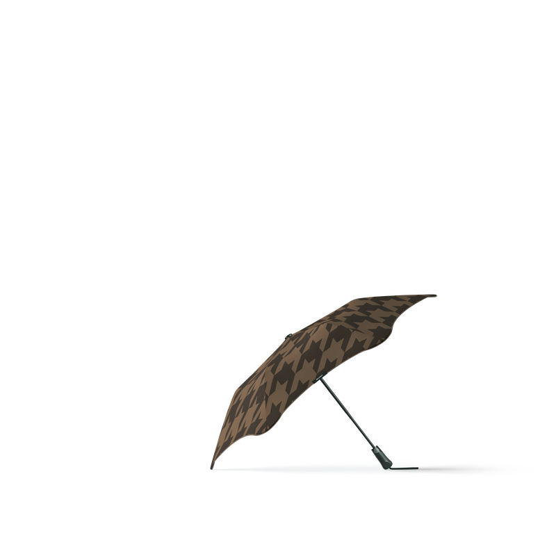 BLUNT Metro Umbrella Houndstooth Cocoa