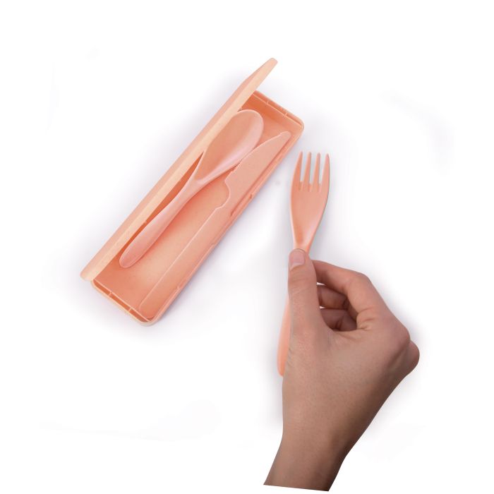 Wheat Straw Travel Cutlery Set
