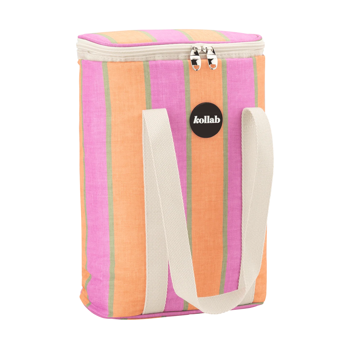 Sunset Stripe Wine Cooler Bag