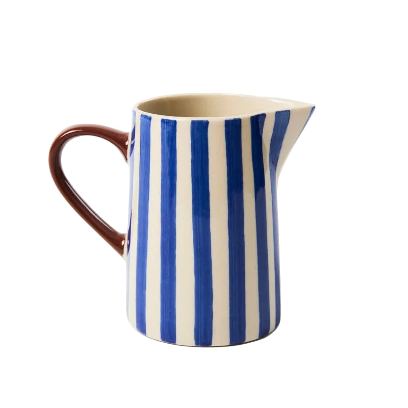 Bloomie Blue Milk Jug