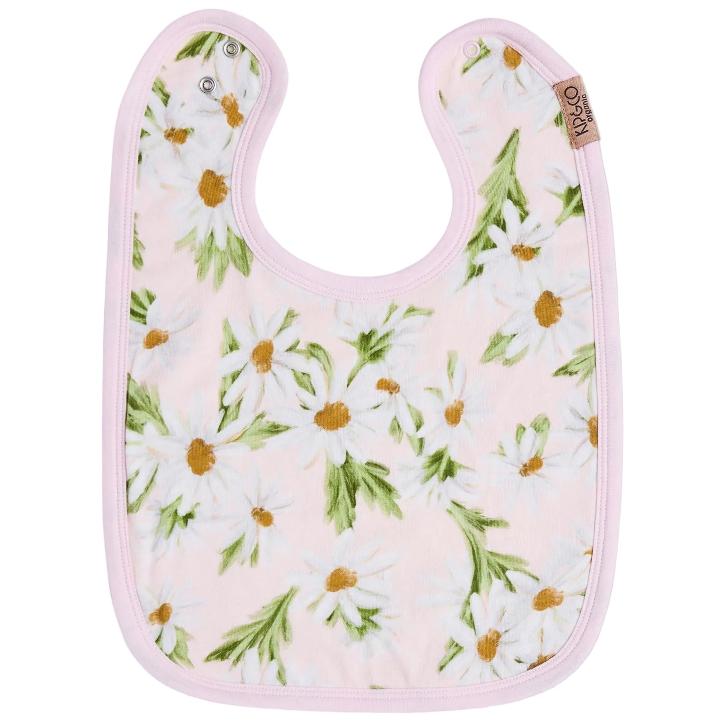 Sweet Daisy Organic Cotton Bib