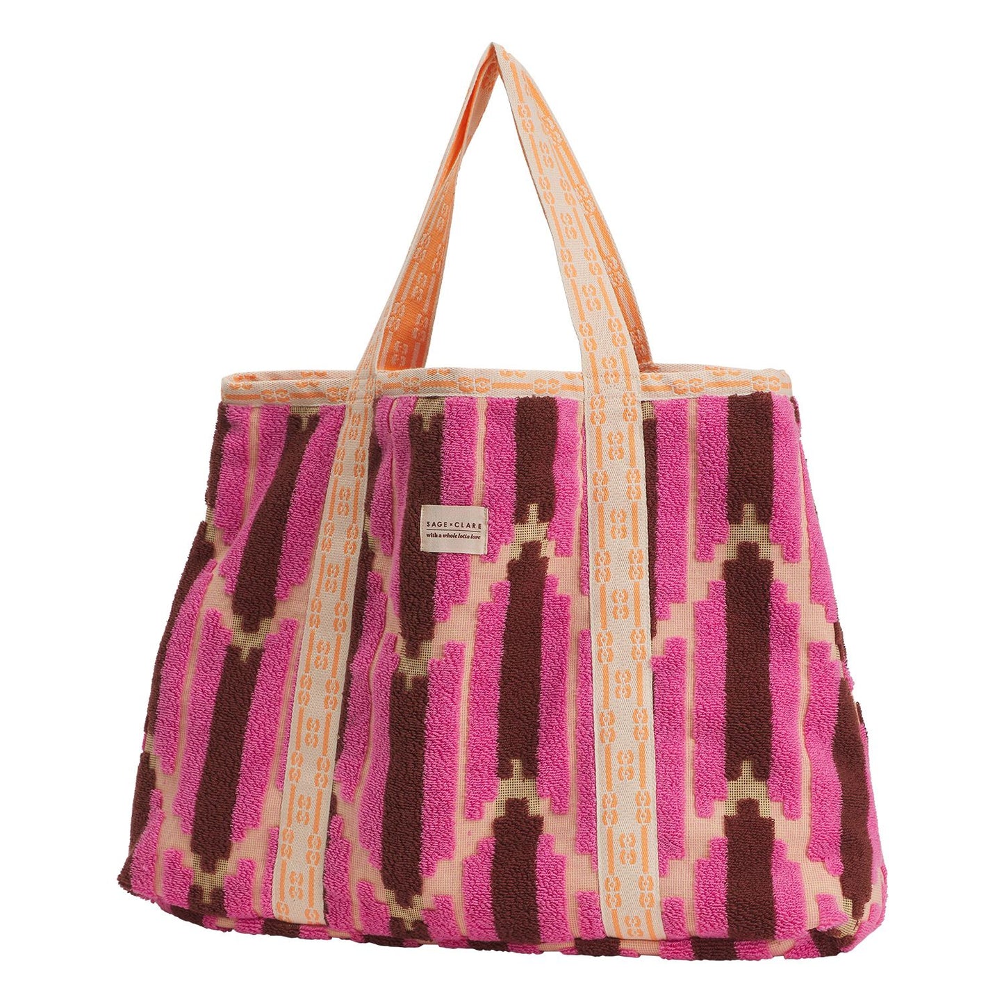 Nisha Terry Tote Bag Rosewater