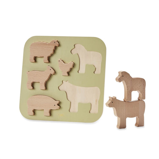 Farm Animals Wooden Puzzle