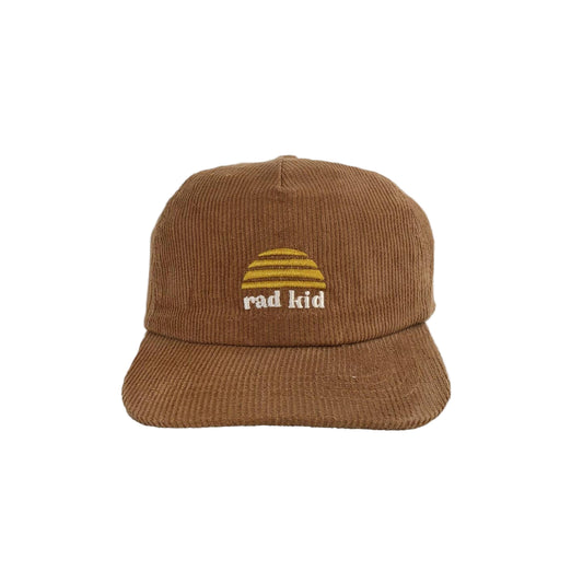 Rad Kid Tan Cord Cap