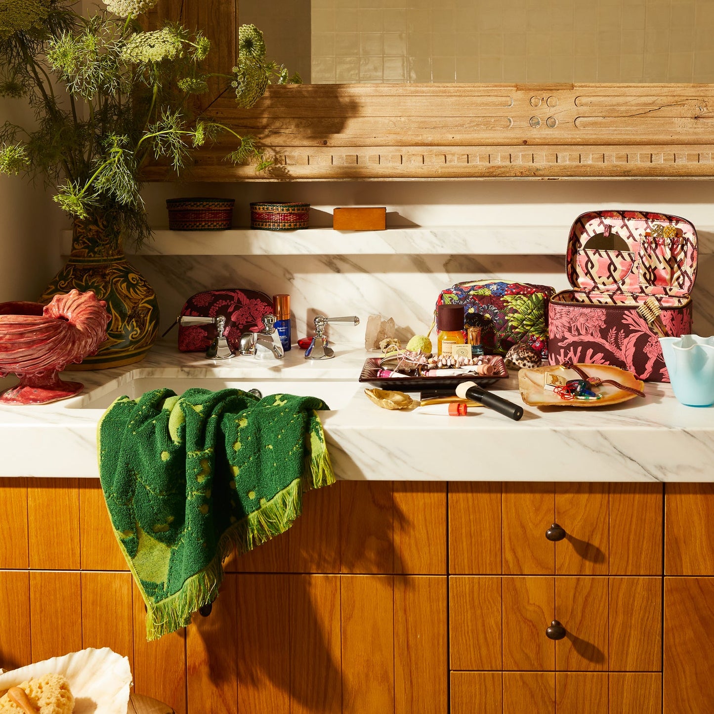 Kelp Lucia Hand Towel