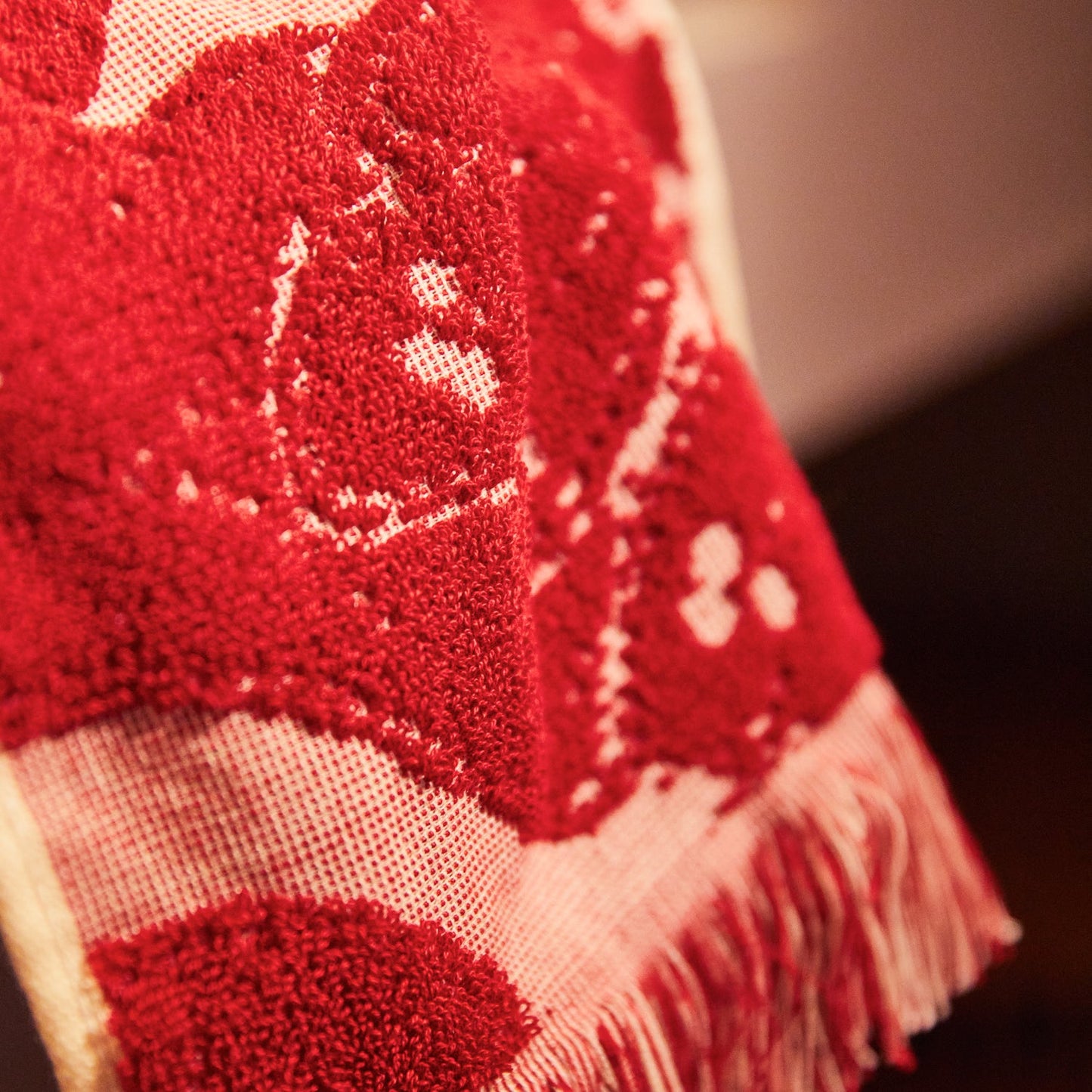 Crimson Lucia Hand Towel