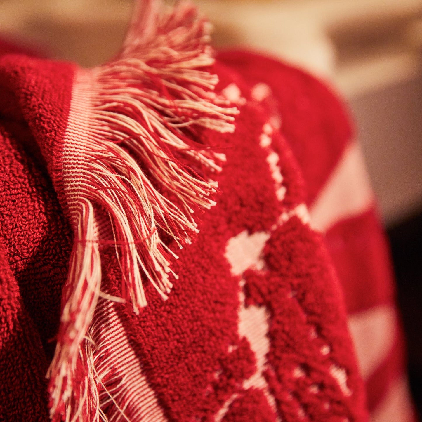 Crimson Lucia Hand Towel