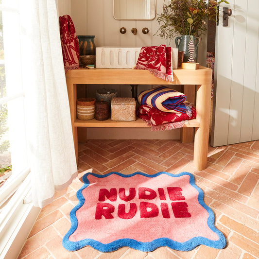 Hibiscus Amalie Nudie Bath Mat
