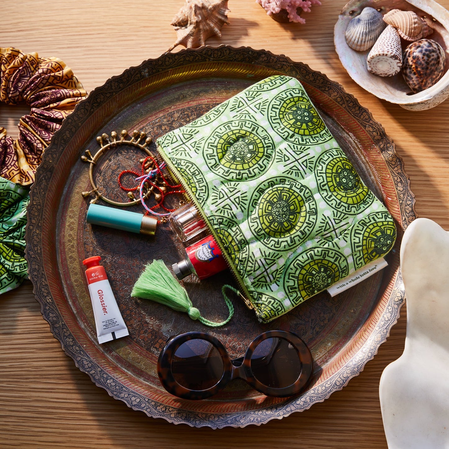 Key Lime Gabriella Pouch