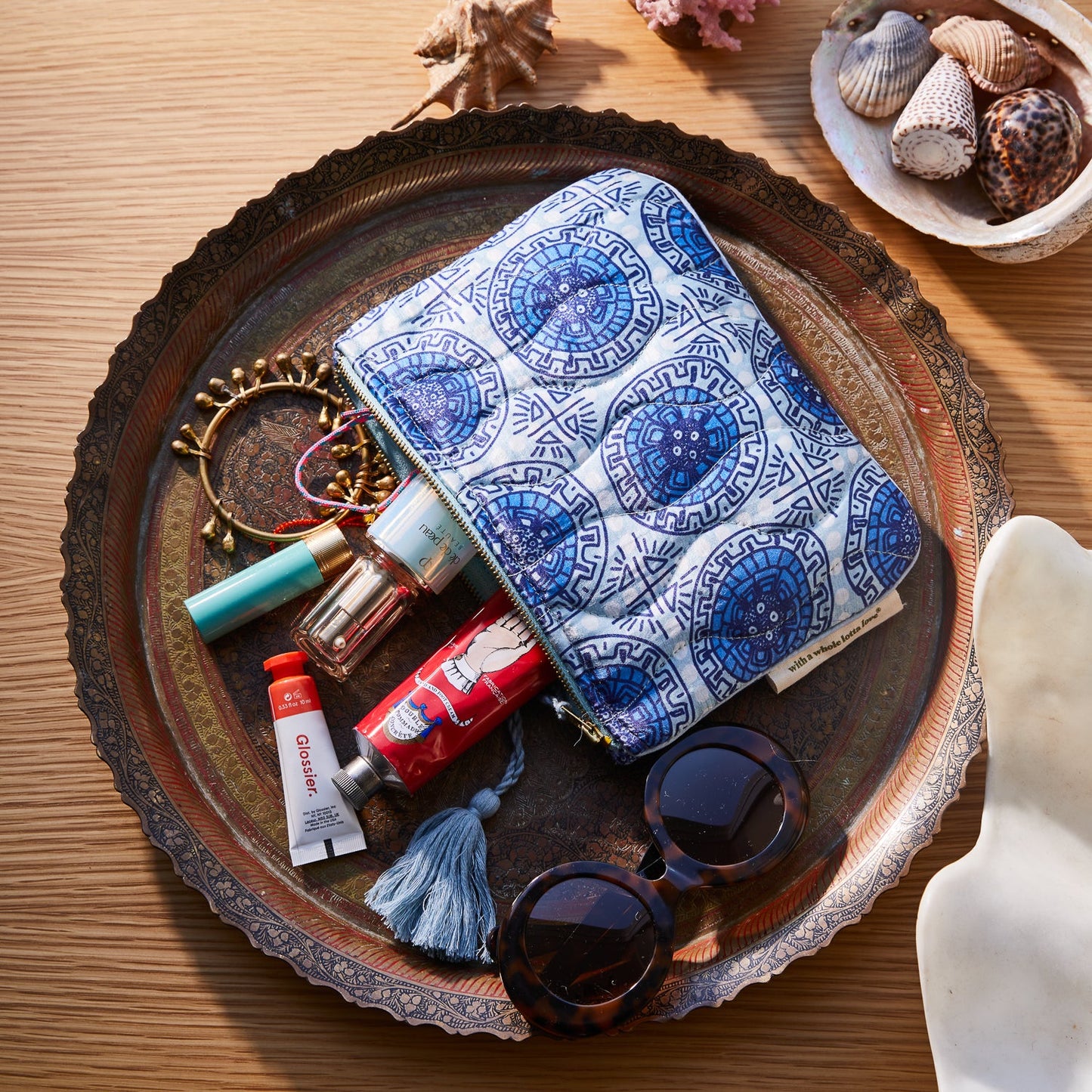 Azure Gabriella Pouch