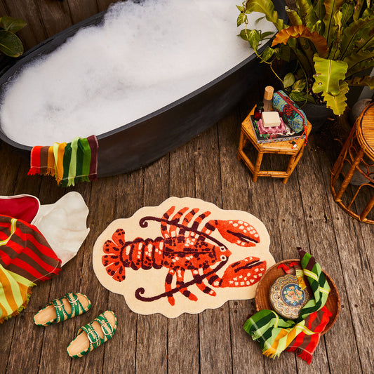 Aldo Lobster Bath Mat