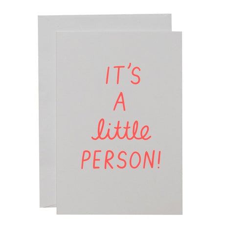 Little Person Greeting Card