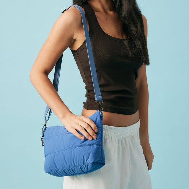 Sea Blue Stash Base Crossbody Bag
