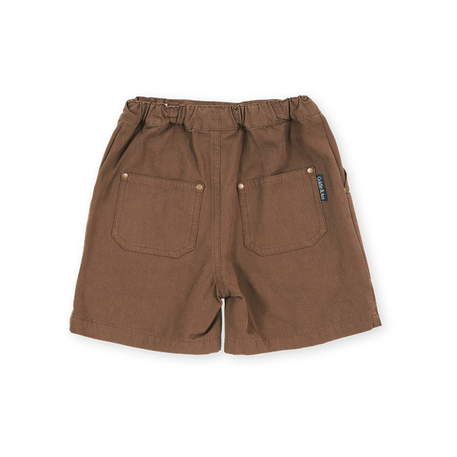 Carpenter Brown Kids Short