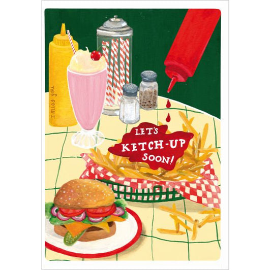 Ketchup Greeting Card