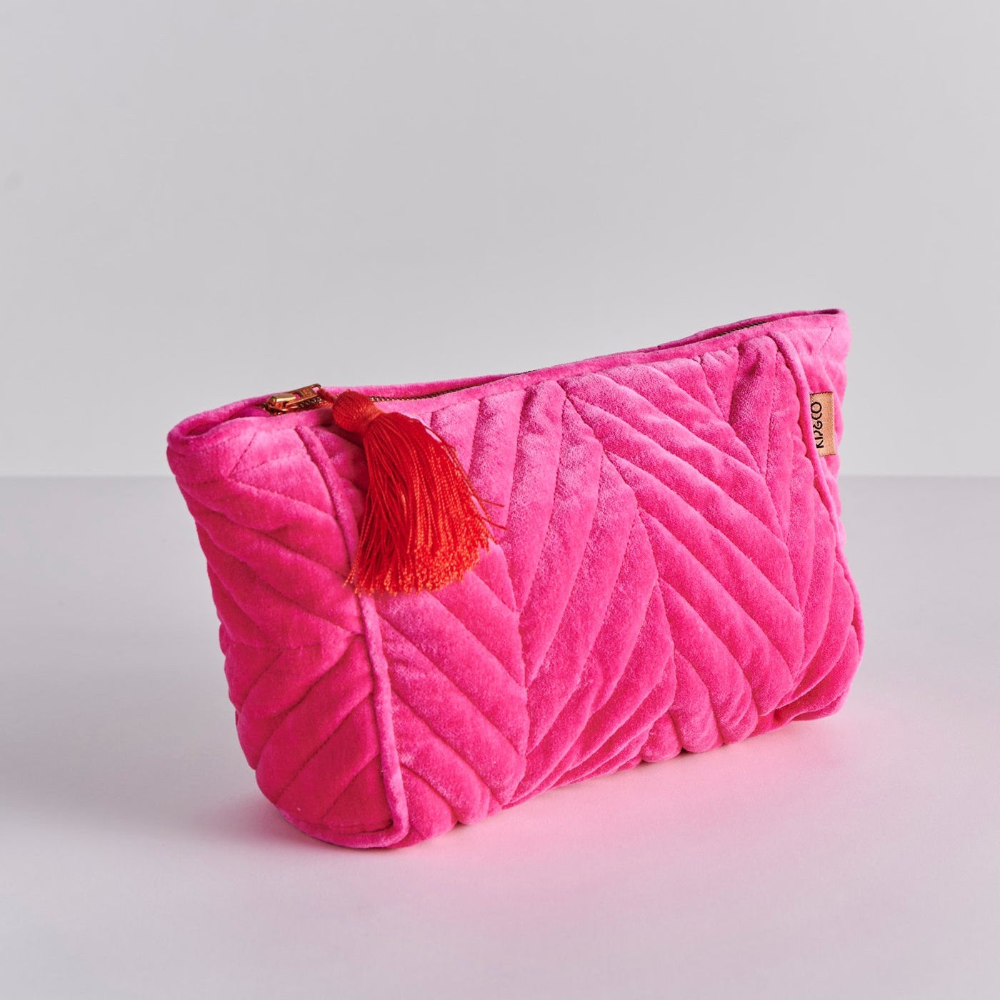 Me And You Velvet Toiletry Bag