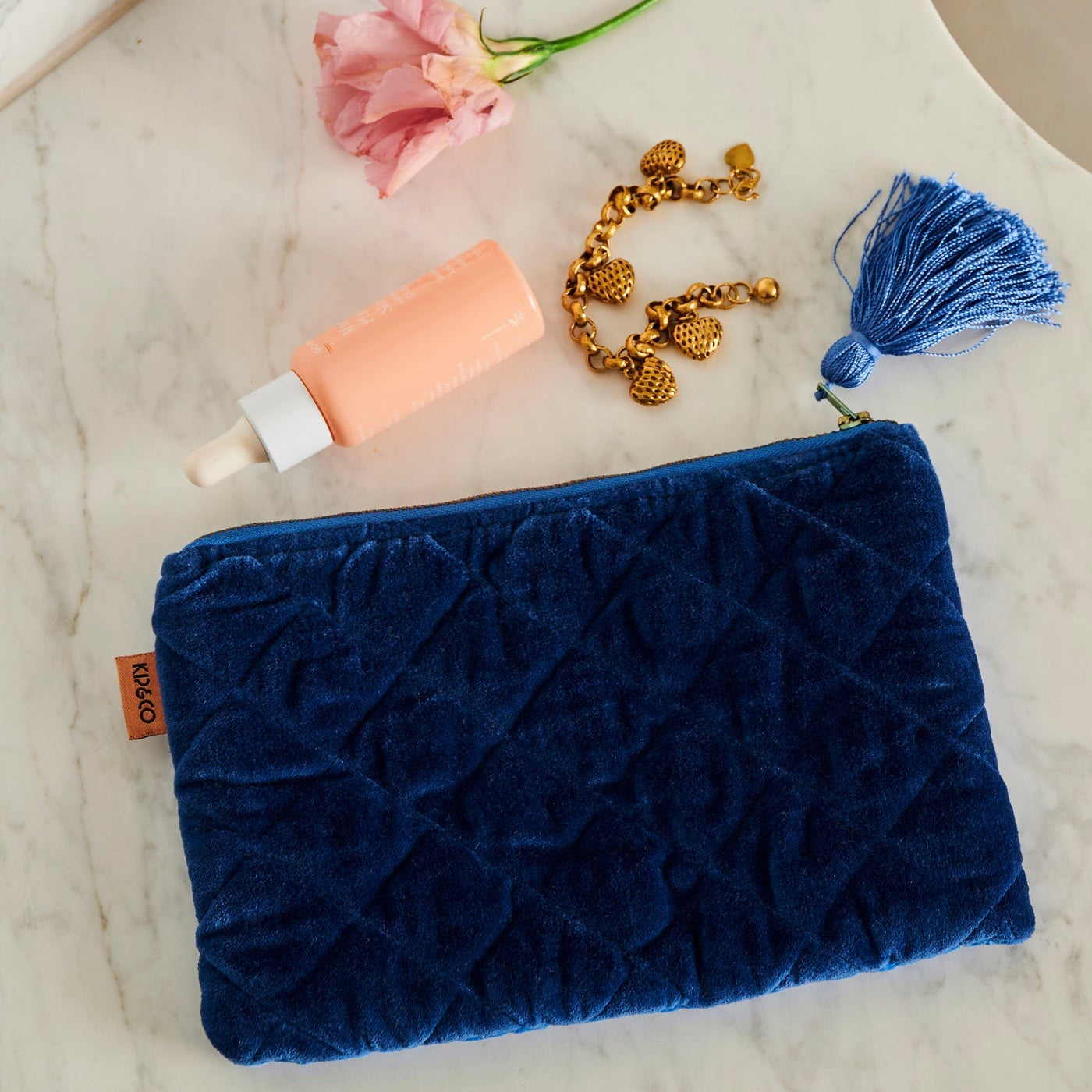 Ocean Dreamer Velvet Cosmetics Purse