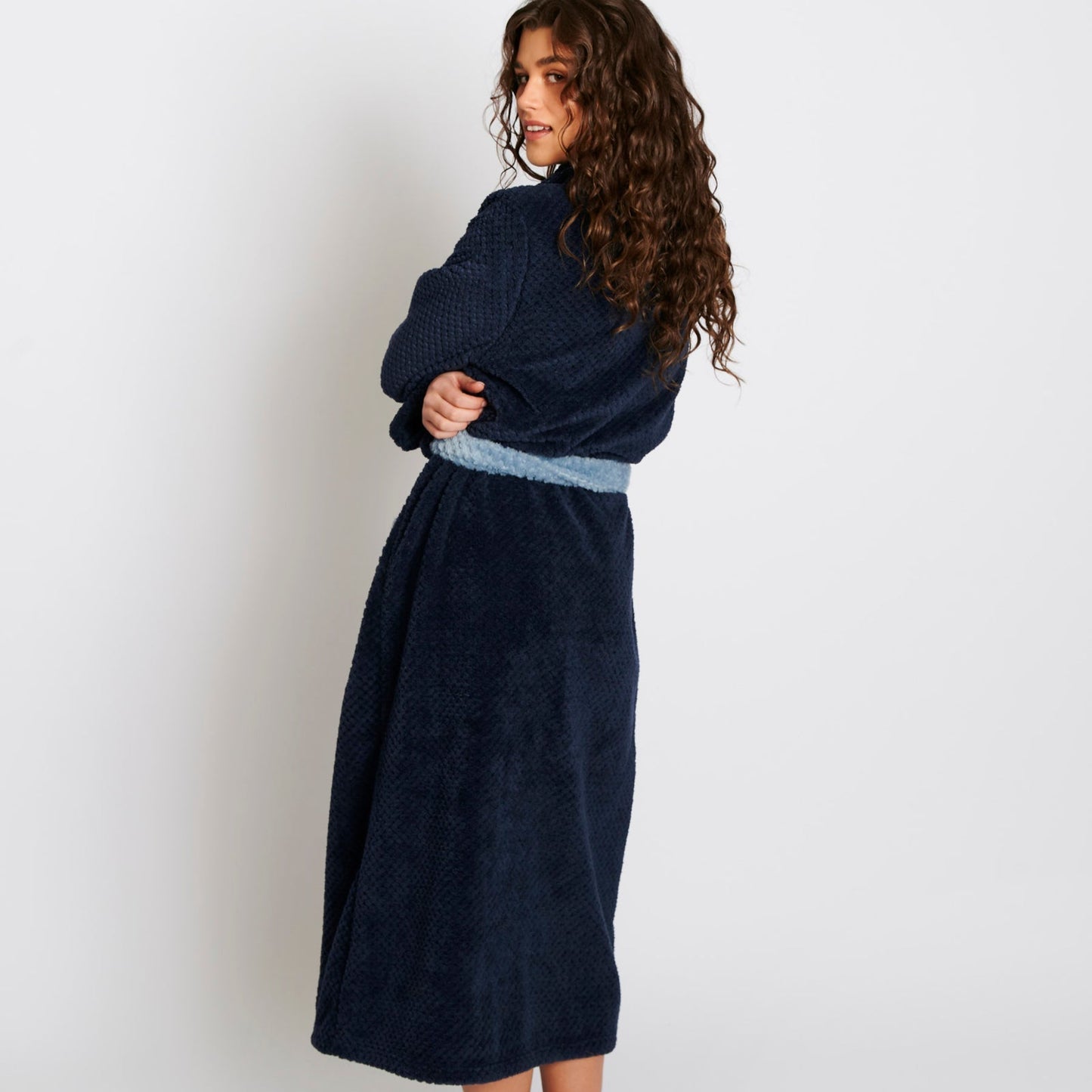 Deep Blue Cosy Robe