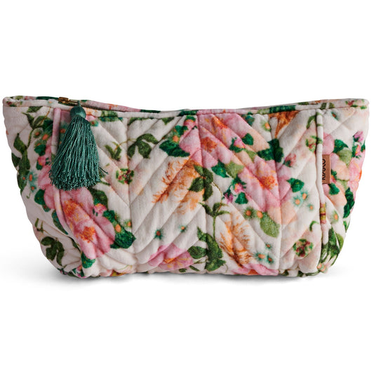 Sunday Stroll Velvet Toiletry Bag