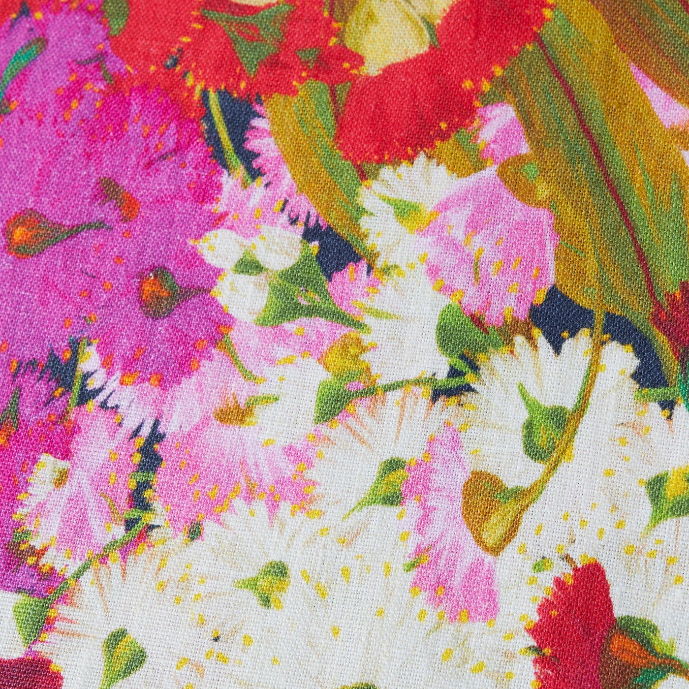 Australian Bush Blossom Tea Towel