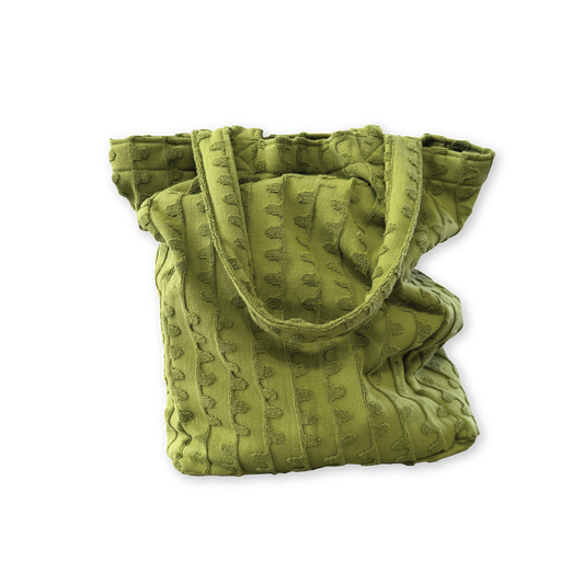 Leaf Terry Flow Beach Tote