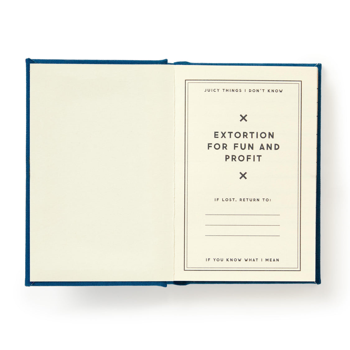 Future Blackmail Mini Notebook
