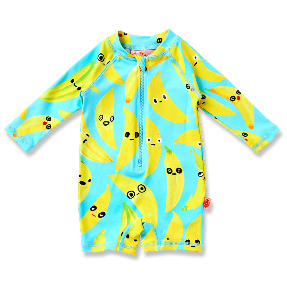 Peel Party Long Sleeve Baby Rash Suit
