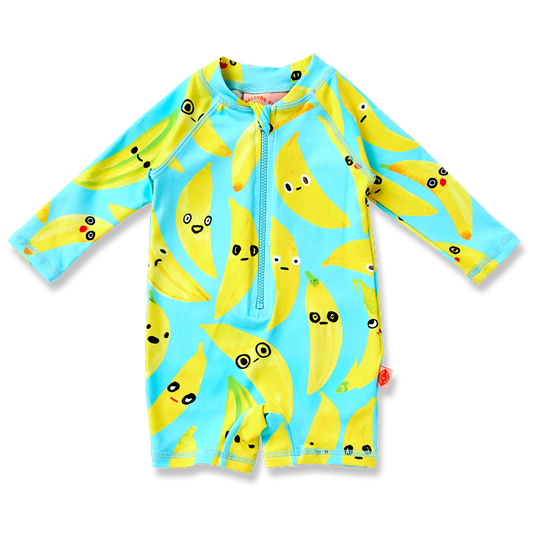 Peel Party Long Sleeve Baby Rash Suit