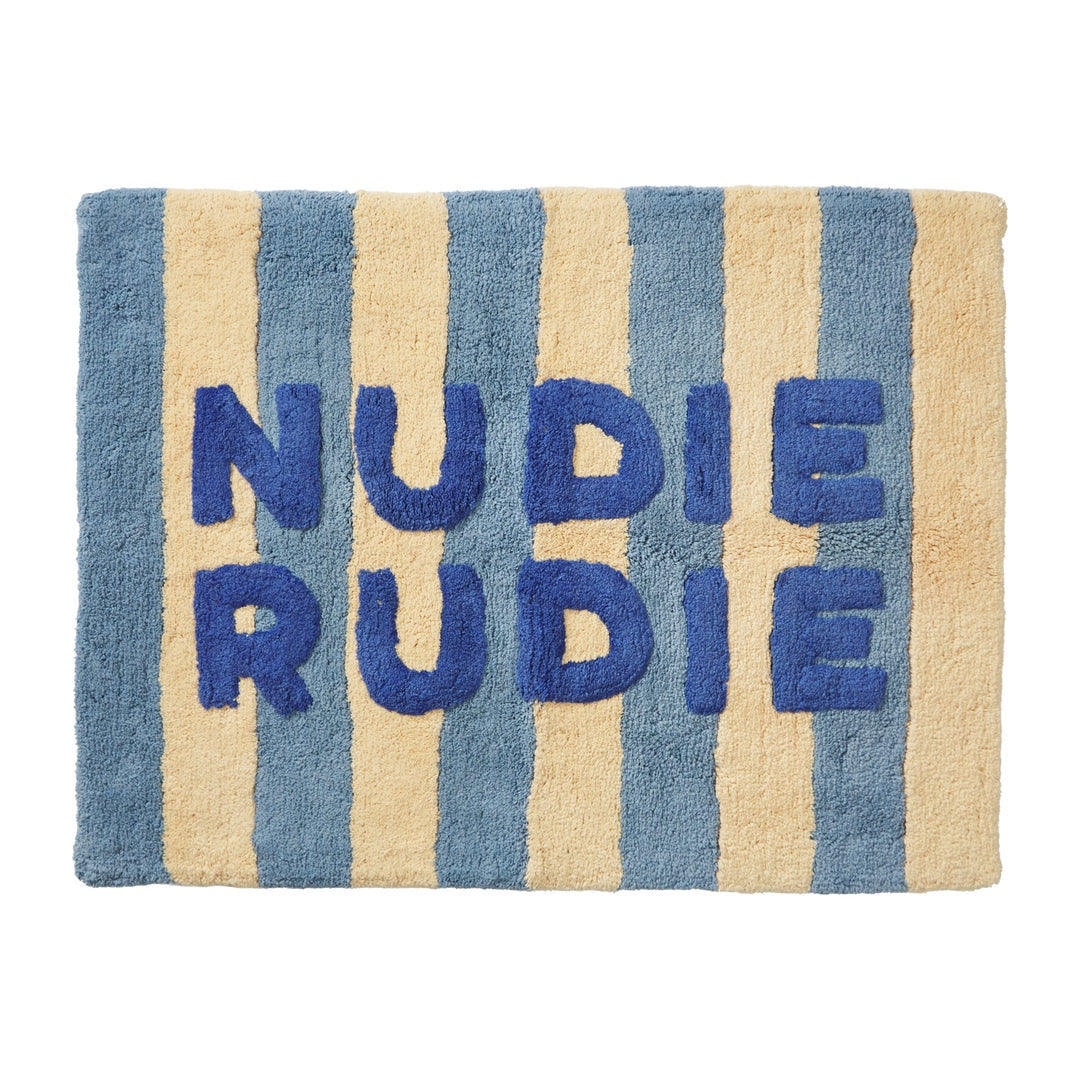 Nudie Bath Mat - Ira Blue Jean