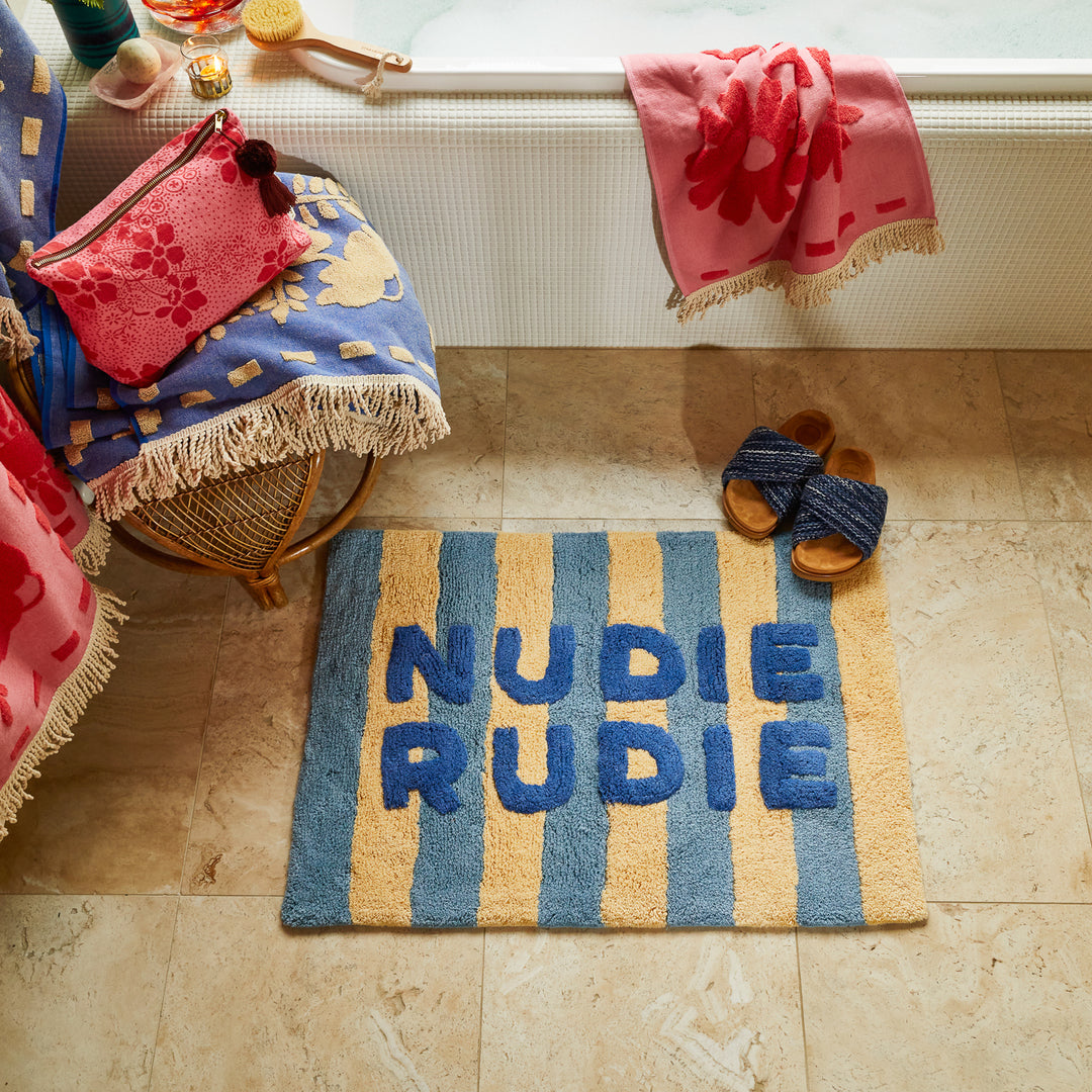 Nudie Bath Mat - Ira Blue Jean