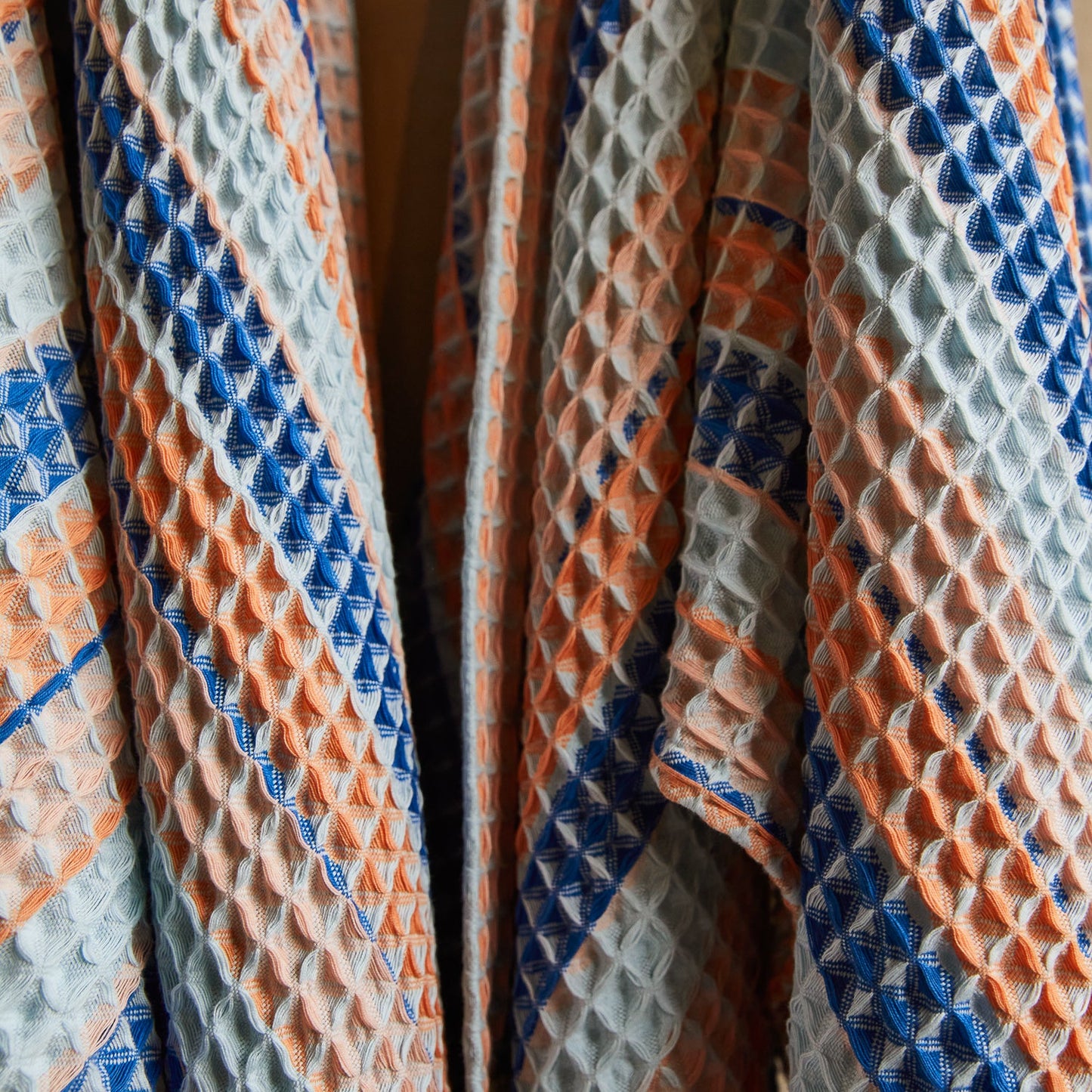 Kanti Ultramarine Waffle Towel