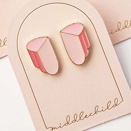 Tangent Studs Pink