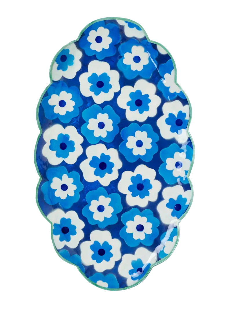 Poppy Blue Tray