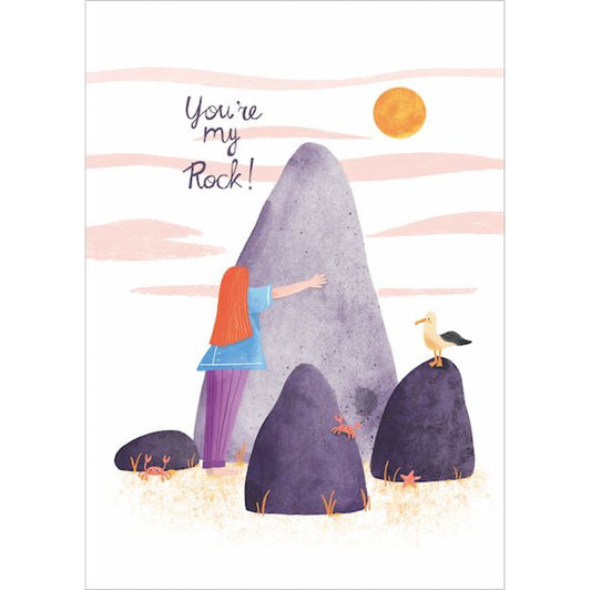 My Rock Greeting Card