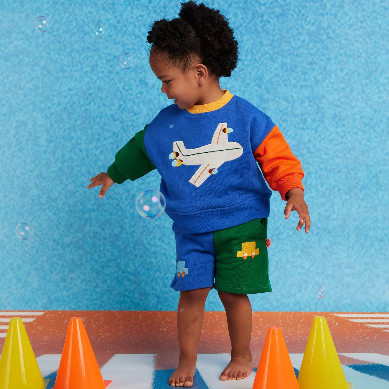 Beep Beep Fleece Baby Sweater
