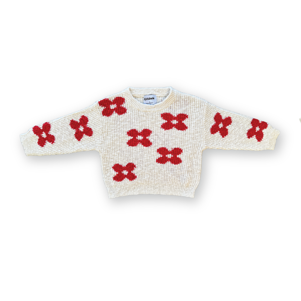Knitted Posy Kids Pull Over