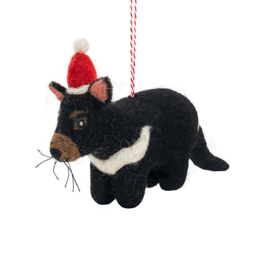 Tassie Devil Dave Wool Decoration