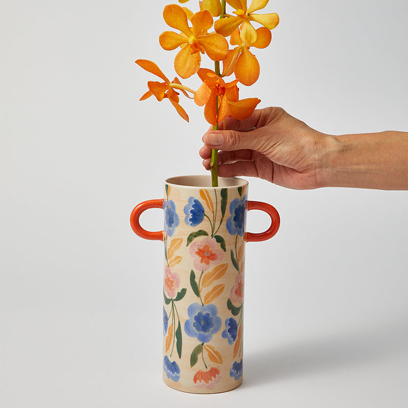Griffe Multi Floral Tall Vase