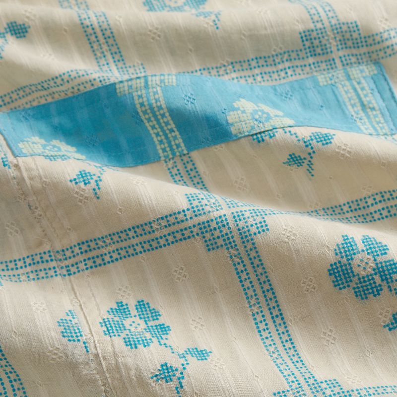 Turquoise Bonny Cotton Robe