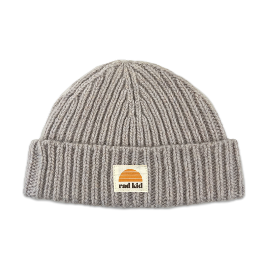 Rad Kid Oat Merino Beanie