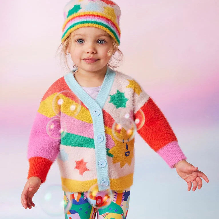 Rainbow Valley Kids Knit Cardigan