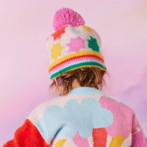 Rainbow Valley Knit Beanie