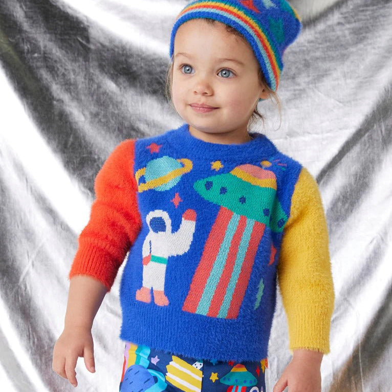 Rocket Ride Kids Knit Jumper