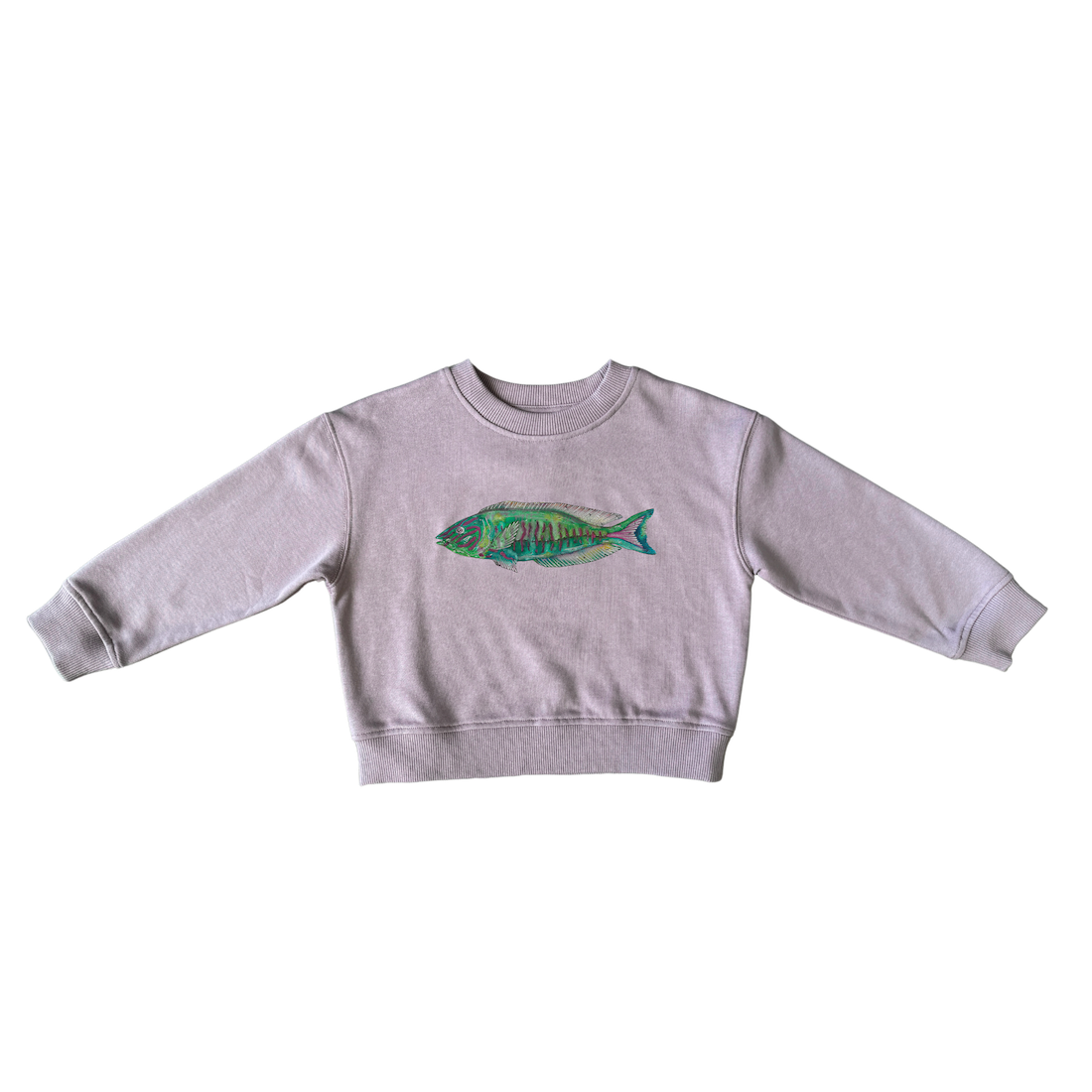 Parrot Fish Grape Kids Jumper