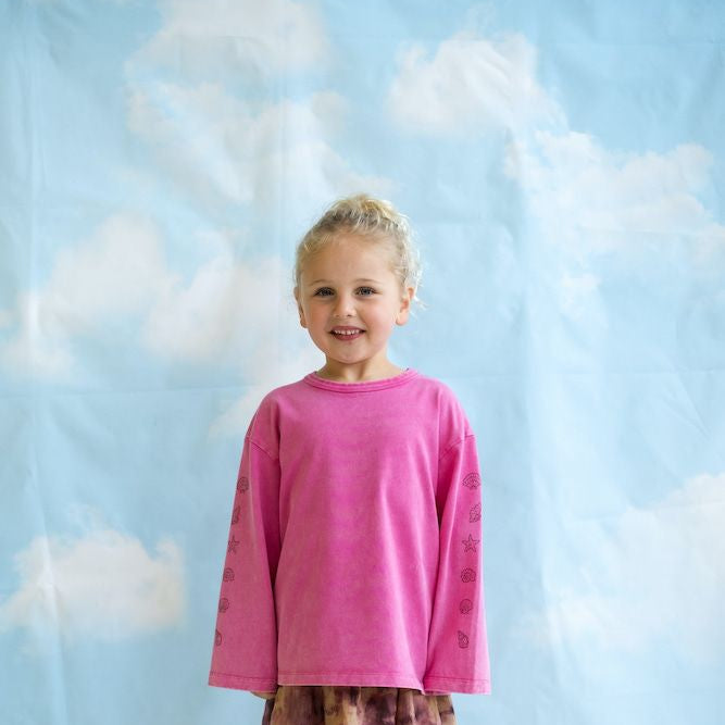 Shelly Long Sleeve Floss Kids Tee