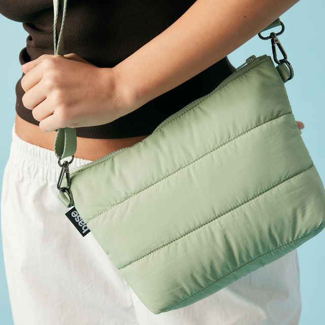 Sage Stash Base Crossbody Bag