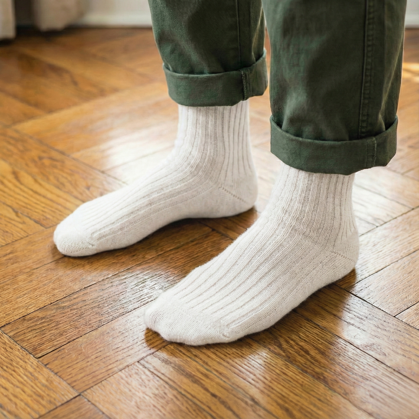 Sand Dust Star Silk & Wool Socks