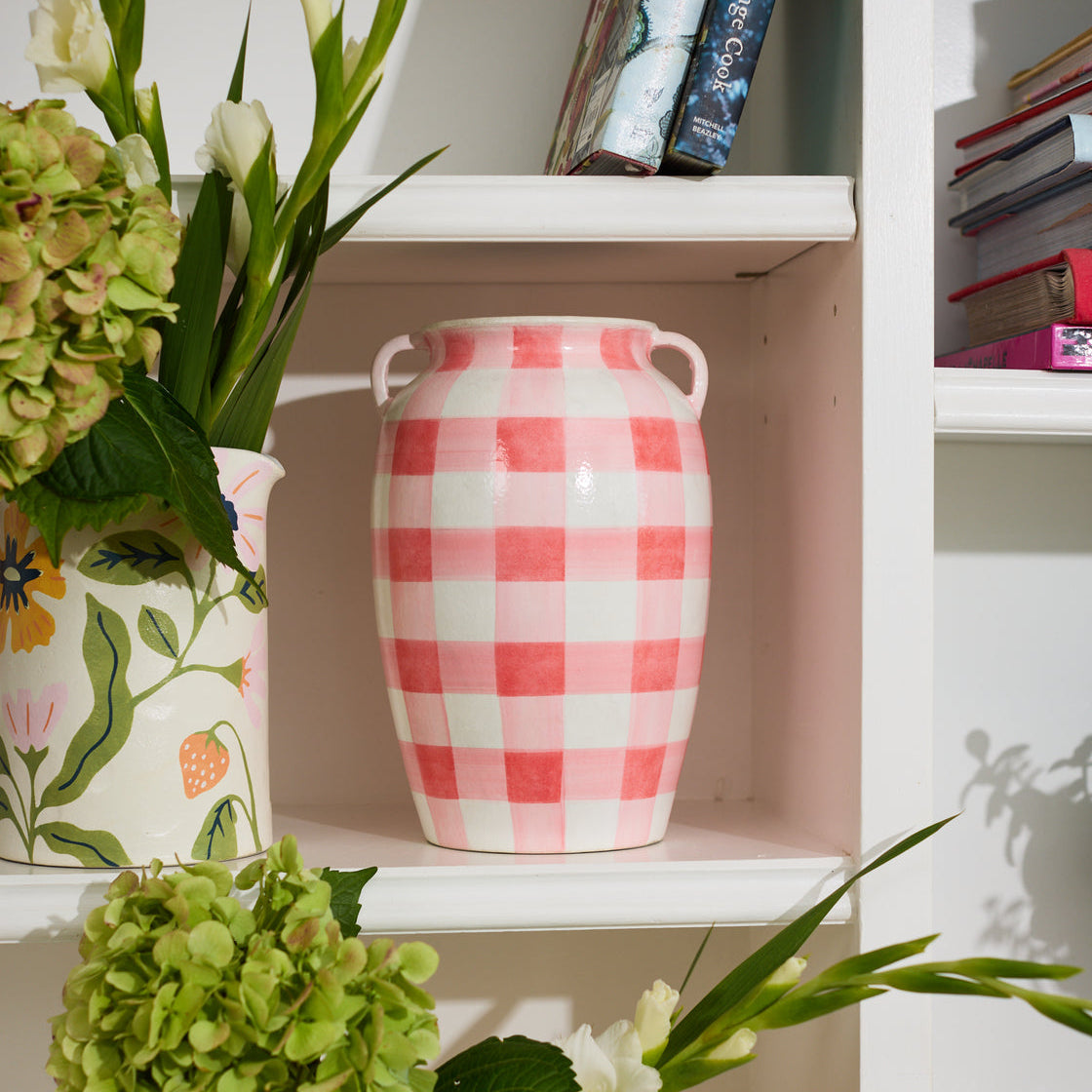 Fresco Check Vase
