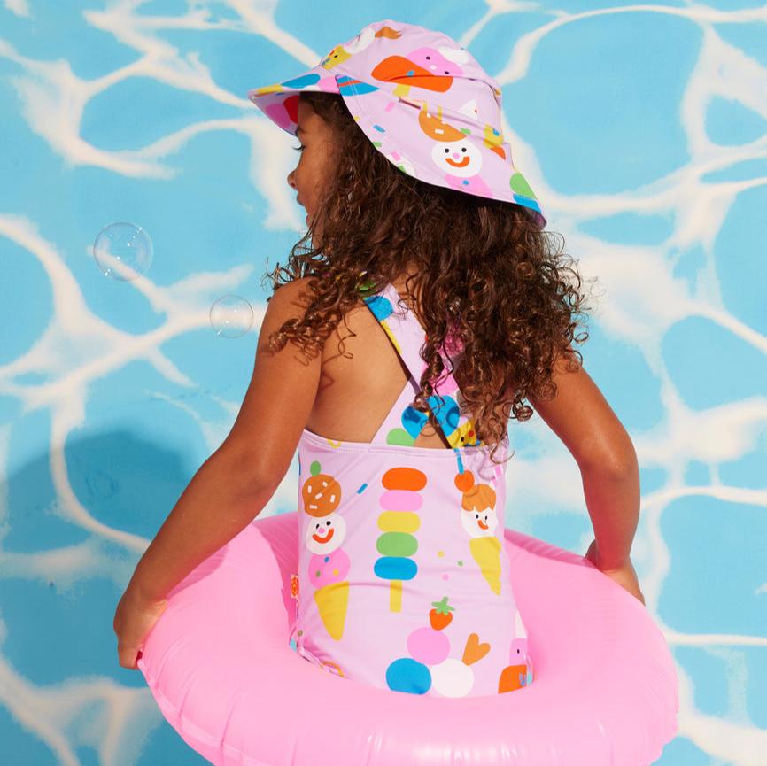 Swim Hat Sundae Fun Day